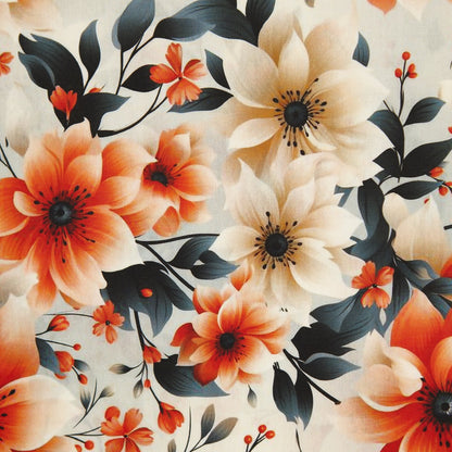 Cotton Floral (EP) - Orange Blossom (detail)