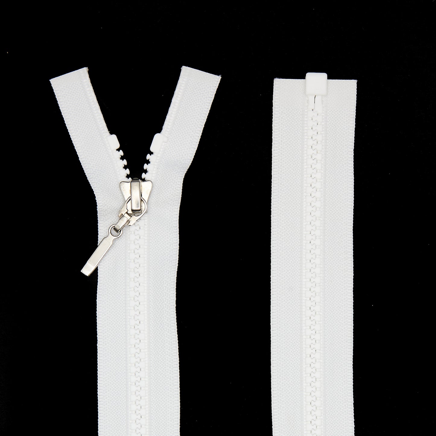 1-Way, Separable - White (Metal Pull - Long)