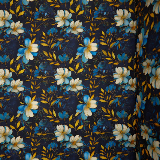 Cotton Floral (EP) - Periwinkle Gold