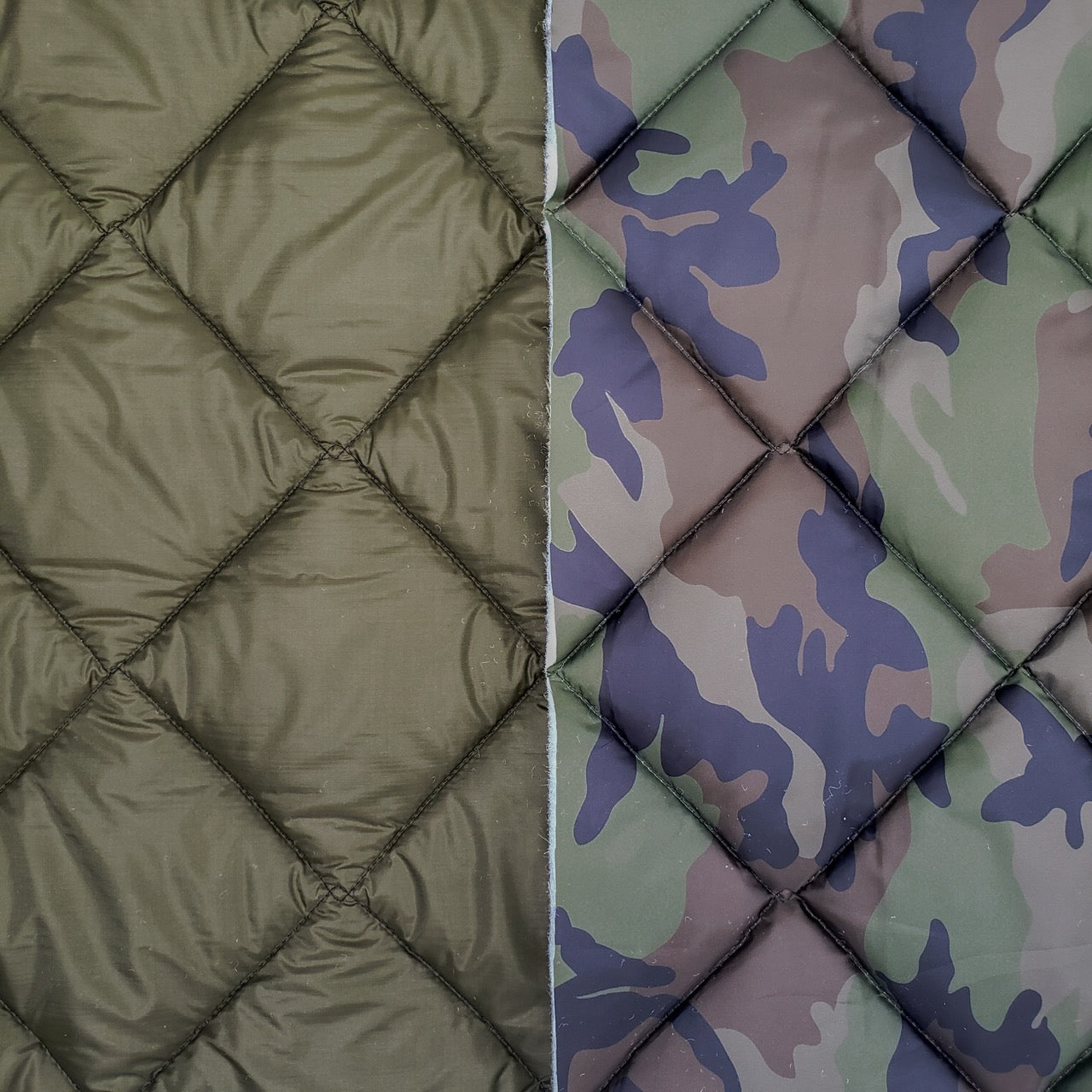 Quilted Holofill™ 2-Sided 10oz - Camo Woodland (cut)