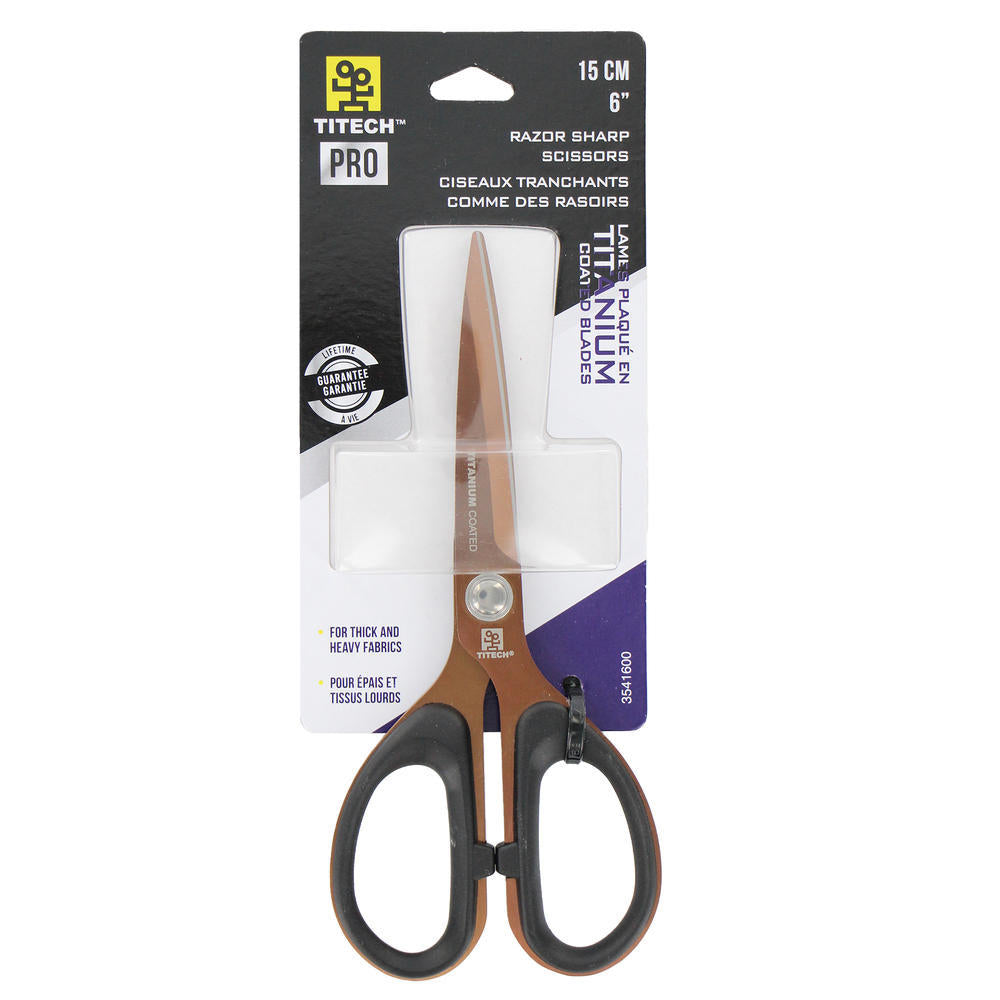 TITECH Pro - 6" Sewing Scissors (pack)