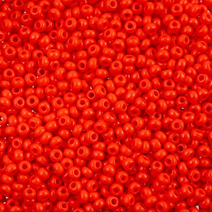 Czech Seed Beads 10/0 - Cinnabar Red