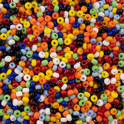 Czech Seed Beads 10/0 - Opaque Multi Mix