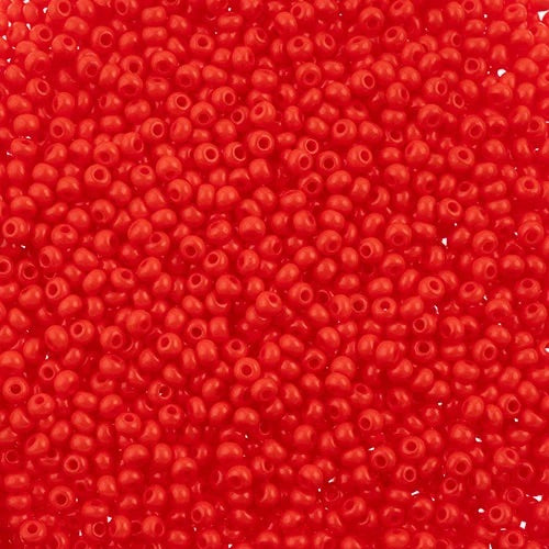 Czech Seed Beads 11/0 - Light Red