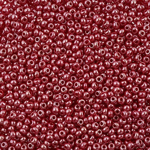 Czech Seed Beads 11/0 - Red Luster