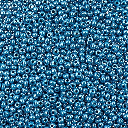 Czech Seed Beads 11/0 - Dark Blue Luster