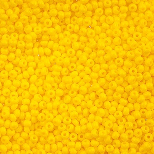 Czech Seed Beads 11/0 - Golden Yellow