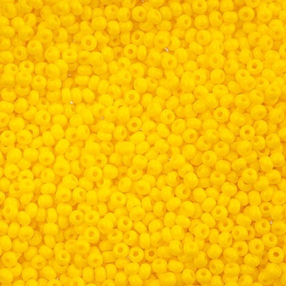 Czech Seed Beads 11/0 - Golden Yellow