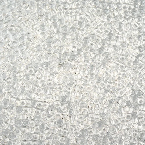 Czech Seed Beads 11/0 - Transparent Crystal