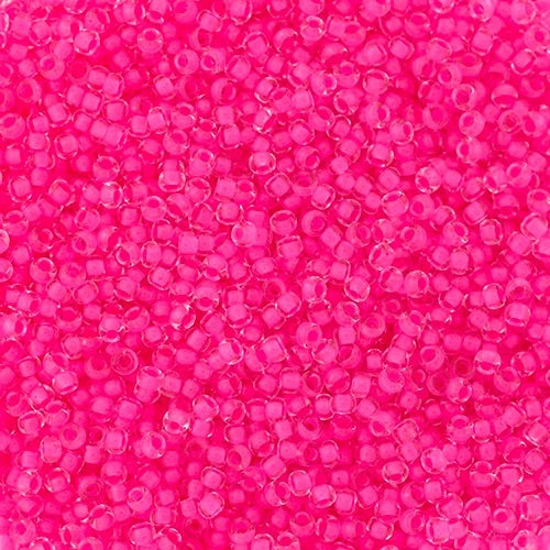 Czech Seed Beads 11/0 - Crystal C/L Vibrant Pink