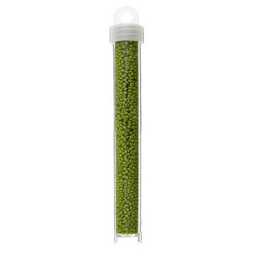 Czech Seed Beads 10/0 - Olive Green (vial)