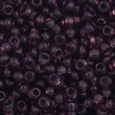 Czech Seed Beads 11/0 - Amethyst (Transparent)