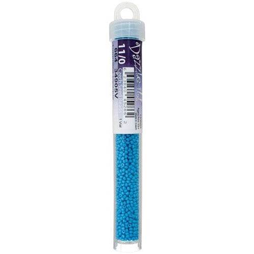 Czech Seed Beads 11/0 - Turquoise Blue (vial)