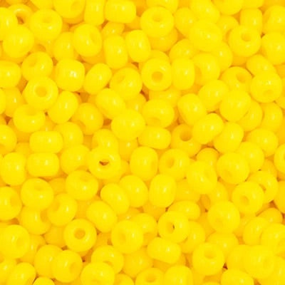 Czech Seed Beads 11/0 - Lemon Yellow