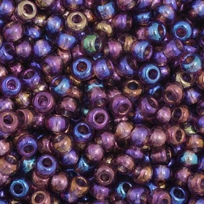 Czech Seed Beads 11/0 - Mauve AB (Transparent)