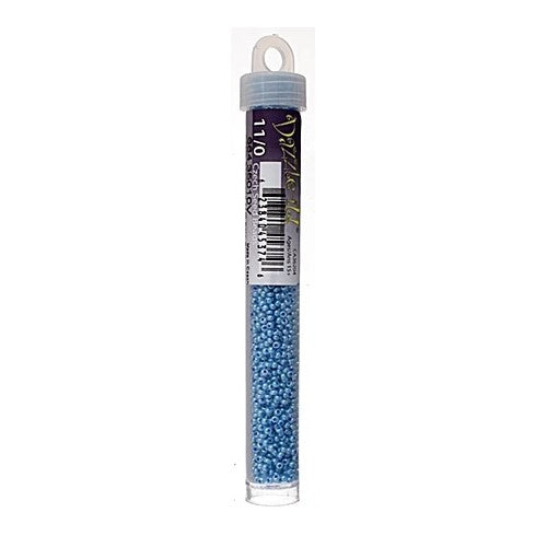 Czech Seed Beads 11/0 - Pale Blue Dyed Pearl (vial)