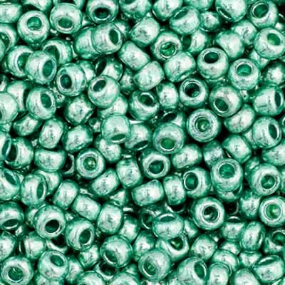 Czech Seed Beads 11/0 - Metallic Green