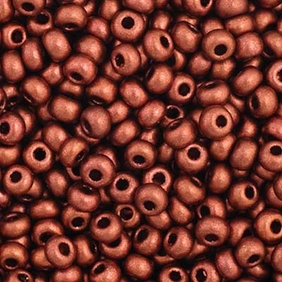 Czech Seed Beads 11/0 - Metallic Copper