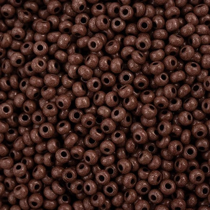 Czech Seed Beads 11/0 - Terra Intensive Dark Brown