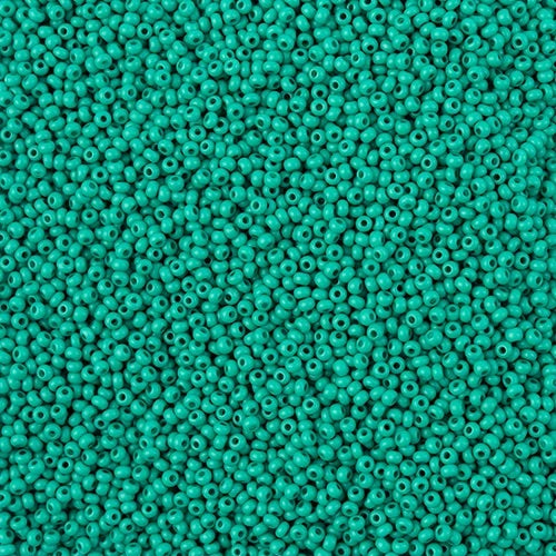 Czech Seed Beads 11/0 - Terra Intensive Dark Green Matte