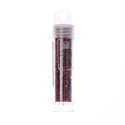 Miyuki Delica Beads 11/0 - Cranberry Red Dyed (vial)