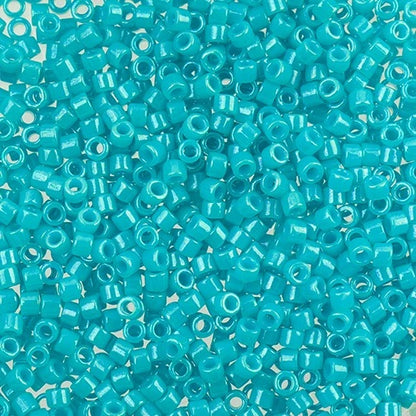 Miyuki Delica Beads 11/0 - Turquoise Green Dyed