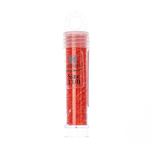 Miyuki Delica Beads 11/0 - Orange (vial)