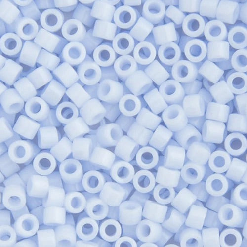 Miyuki Delica Beads 11/0 - Light Blue Sky Opaque