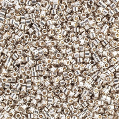 Miyuki Delica Beads 11/0 - Silver Galvanized