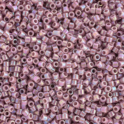 Miyuki Delica Beads 10/0 - Lilac Opaque AB