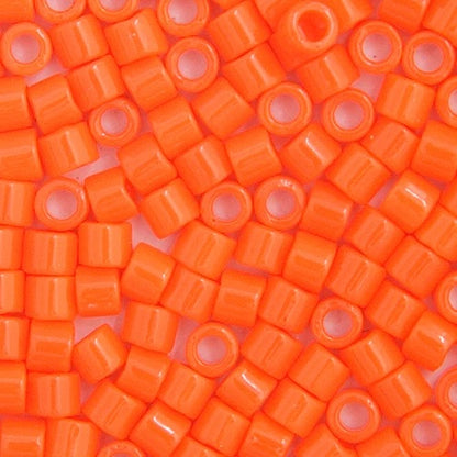 Miyuki Delica Beads 10/0 - Orange Opaque