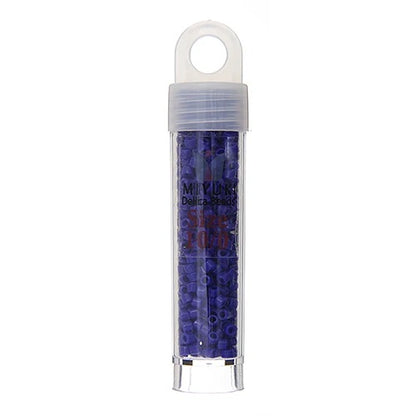 Miyuki Delica Beads 10/0 - Cobalt Blue Opaque (vial)