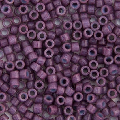 Miyuki Delica Beads 11/0 - Dark Mauve Opaque Dyed