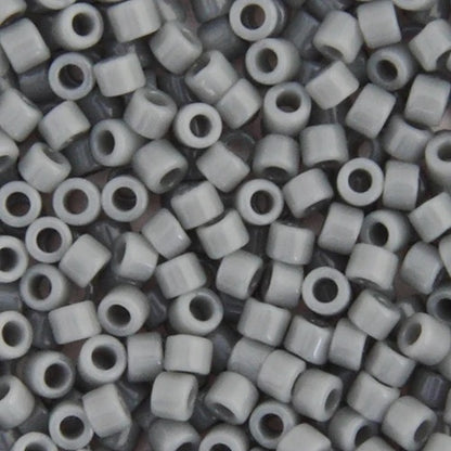 Miyuki Delica Beads 11/0 - Grey Opaque