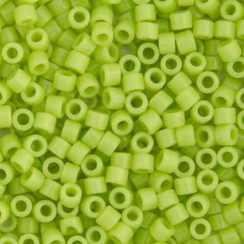 Miyuki Delica Beads 11/0 - Chartreuse Opaque