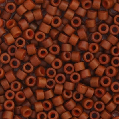 Miyuki Delica Beads 11/0 - Sienna Matte Dyed