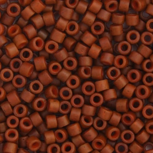 Miyuki Delica Beads 11/0 - Sienna Matte Dyed