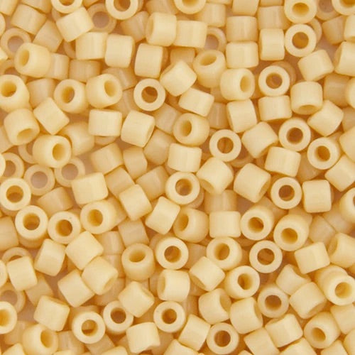 Miyuki Delica Beads 11/0 - Dark Ivory Pear Opaque