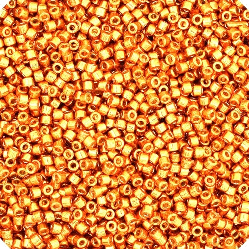 Miyuki Delica Beads 11/0 - Duracoat Galvanized Dark Gold