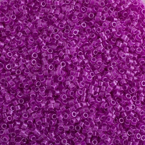 Miyuki Delica Beads 11/0 - Plum Crazy Luminous Neon Colour