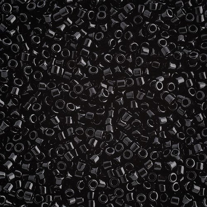 Miyuki Delica Beads 10/0 - Black