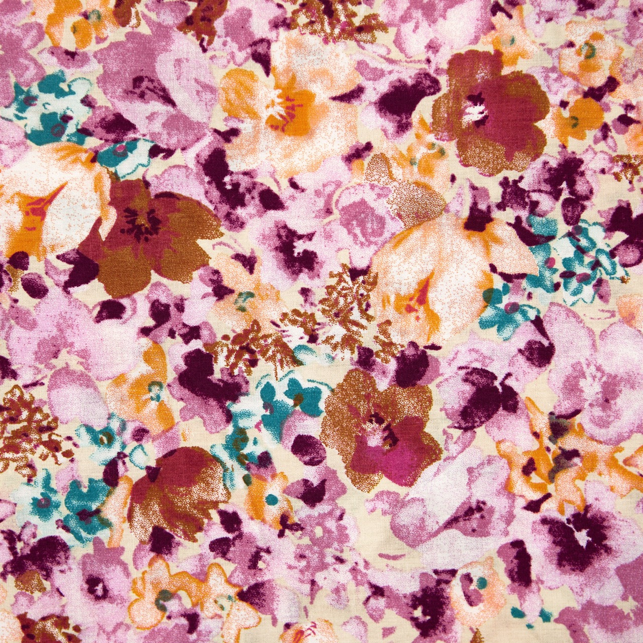 Cotton Floral - Bosquet - Pink (detail)