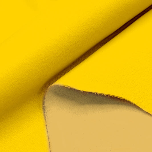 Italian Lamb Leather - Yellow