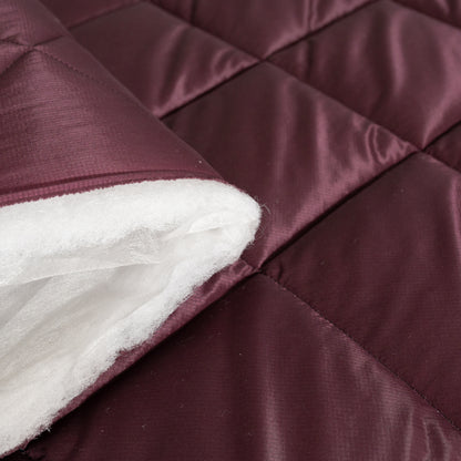 Quilted Holofill™ / Poly - 1-Sided - BURGUNDY