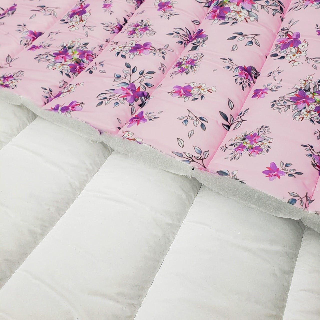 Quilted Holofill™ 2-Sided 13oz - Arctic Floral by Martha Kyak