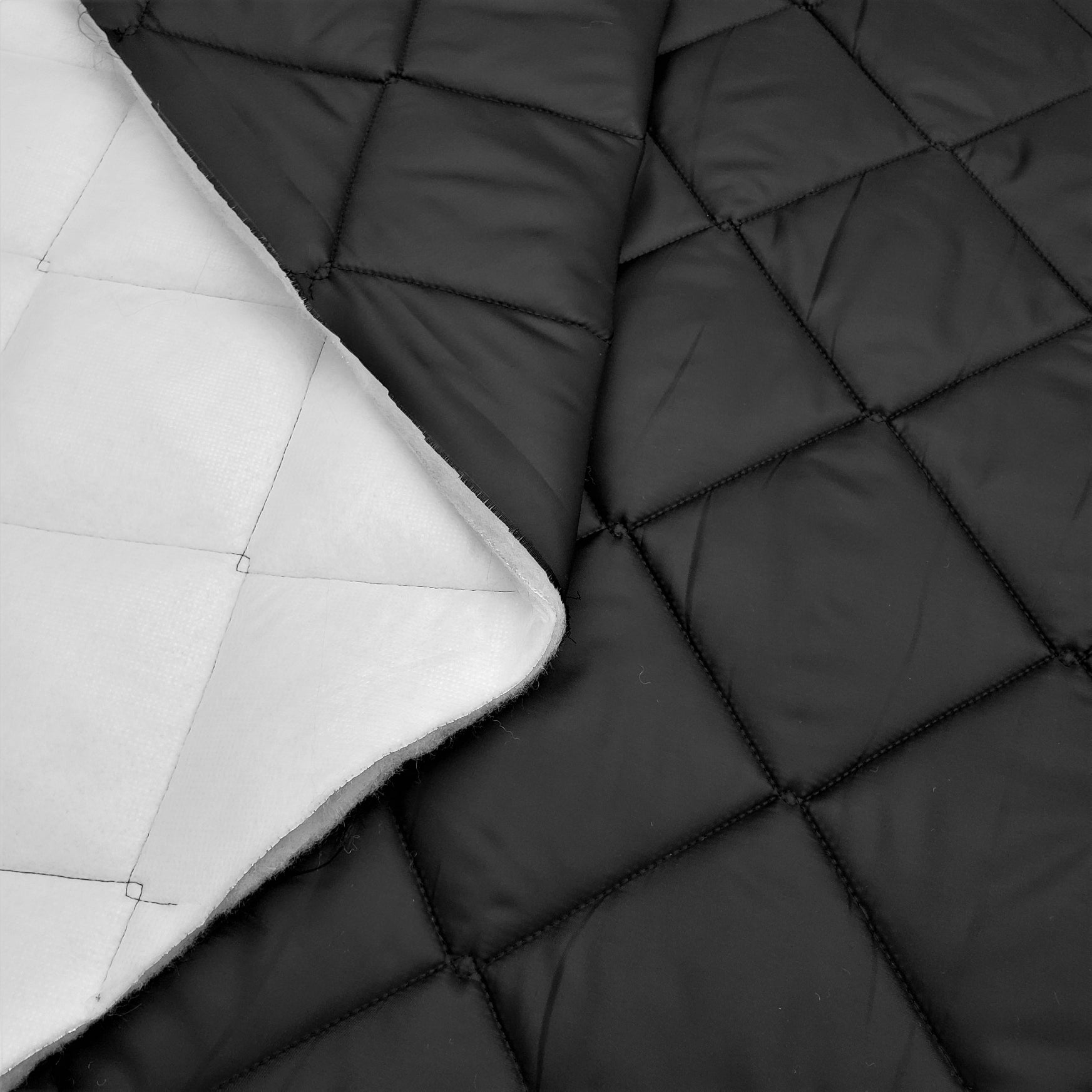 Quilted PrimaSoft™/ Radiantex® - Black – Brador Fabrics