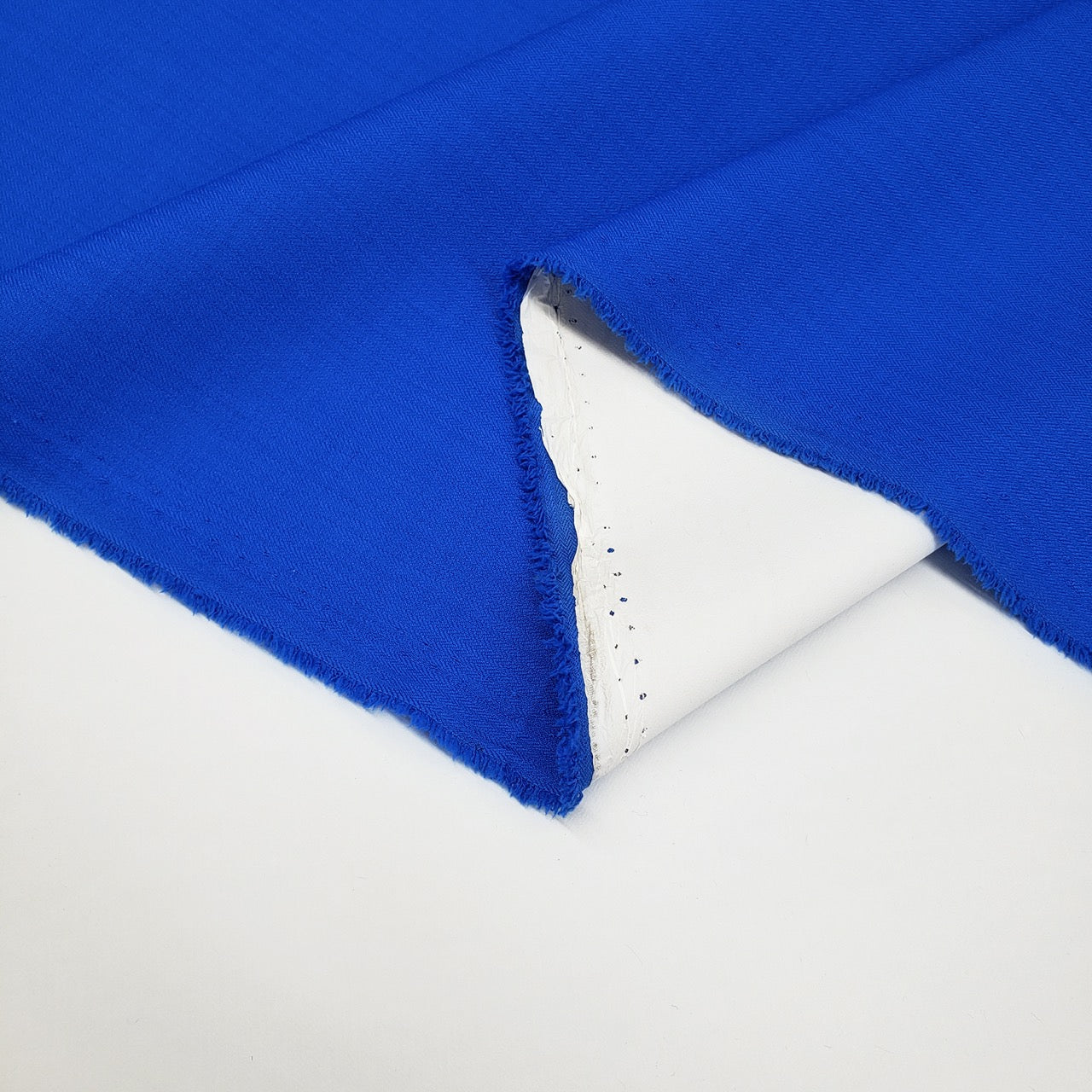 Textured Poly Melange - Sapphire (fold)