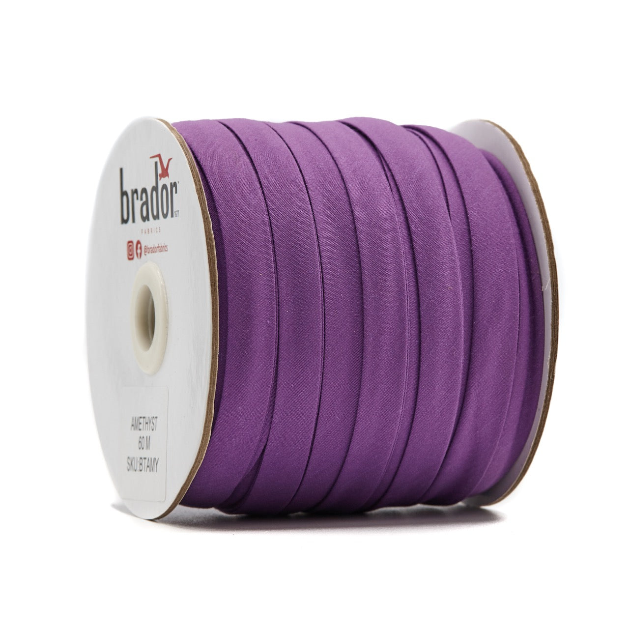 Bias Tape - Amethyst 13mm (rol)