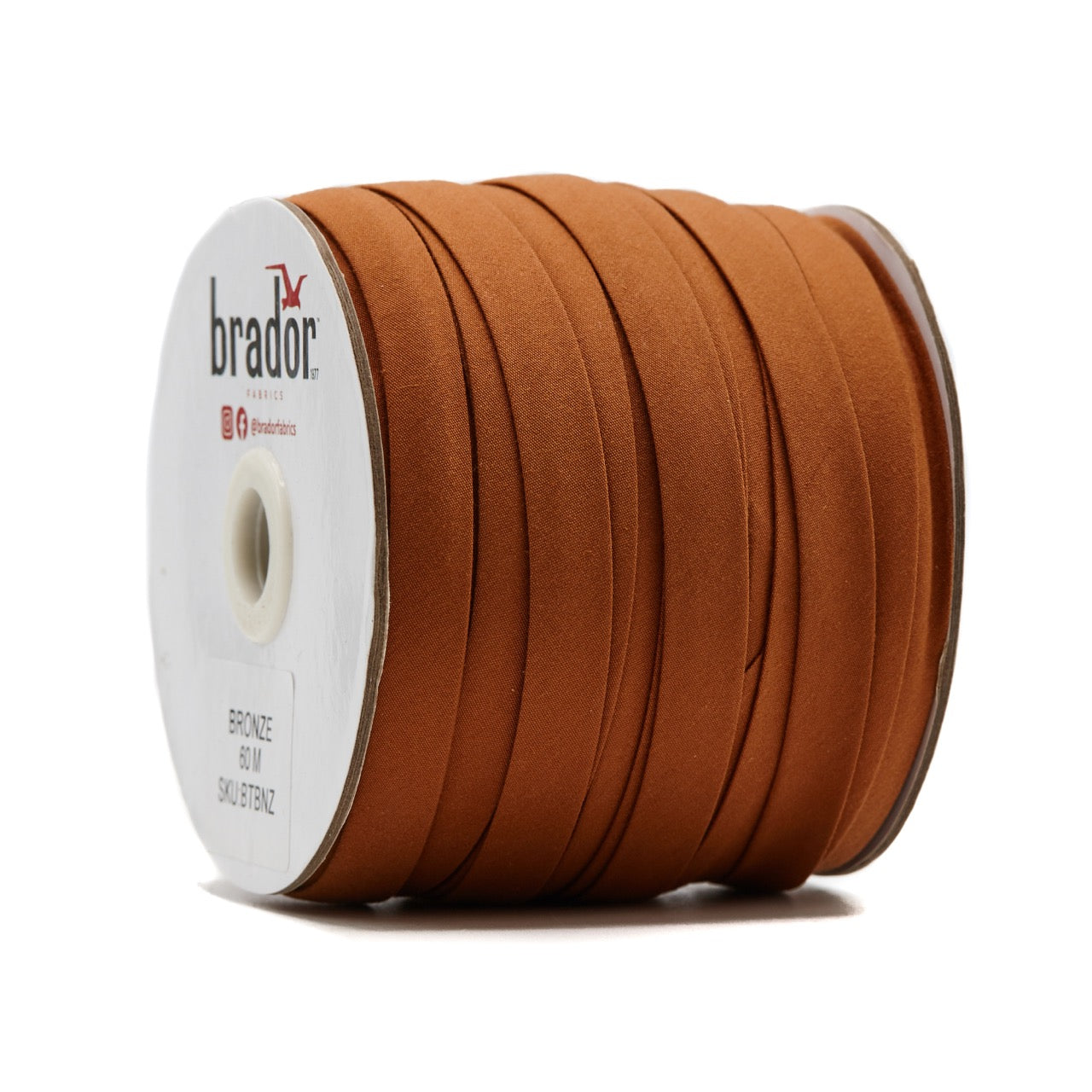 Bias Tape - Bronze 13mm (roll)