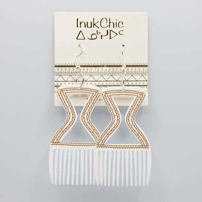 Boucle d'oreille InukChic® - Peigne